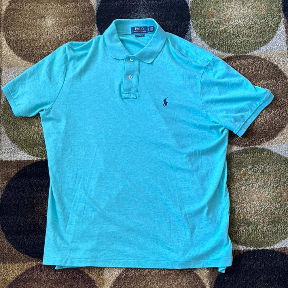 Polo by Ralph Lauren Blue Classic Polo Shirt